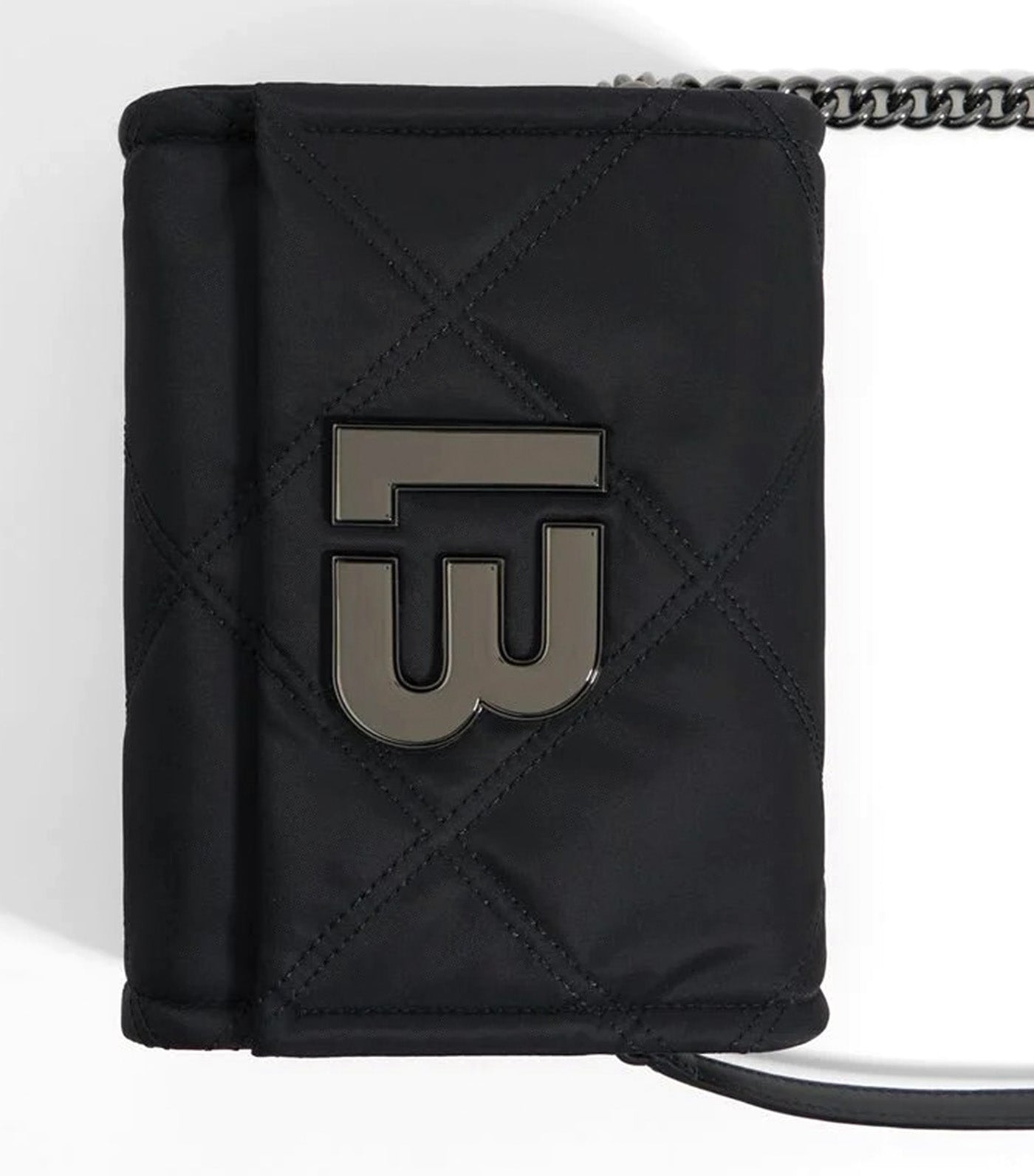 Nylon Crossbody Bag Black