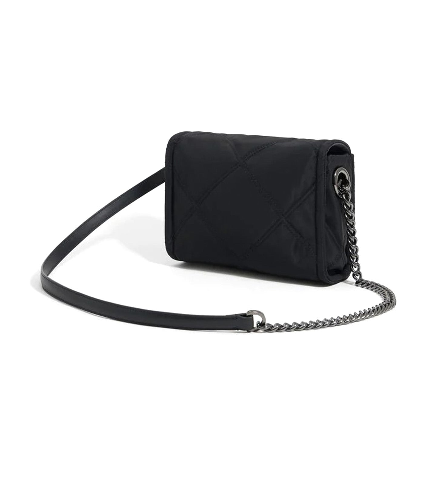 Nylon Crossbody Bag Black