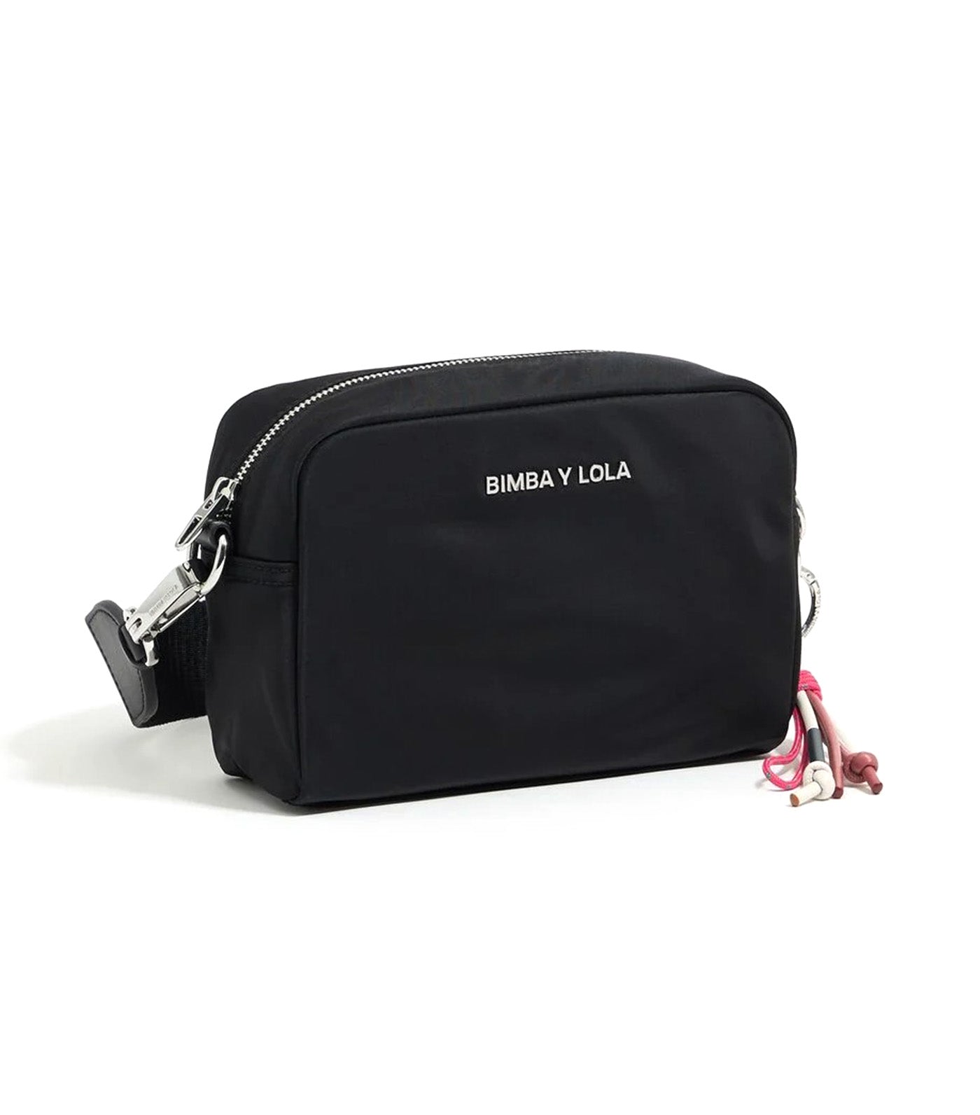 Small Nylon Crossbody Bag Black