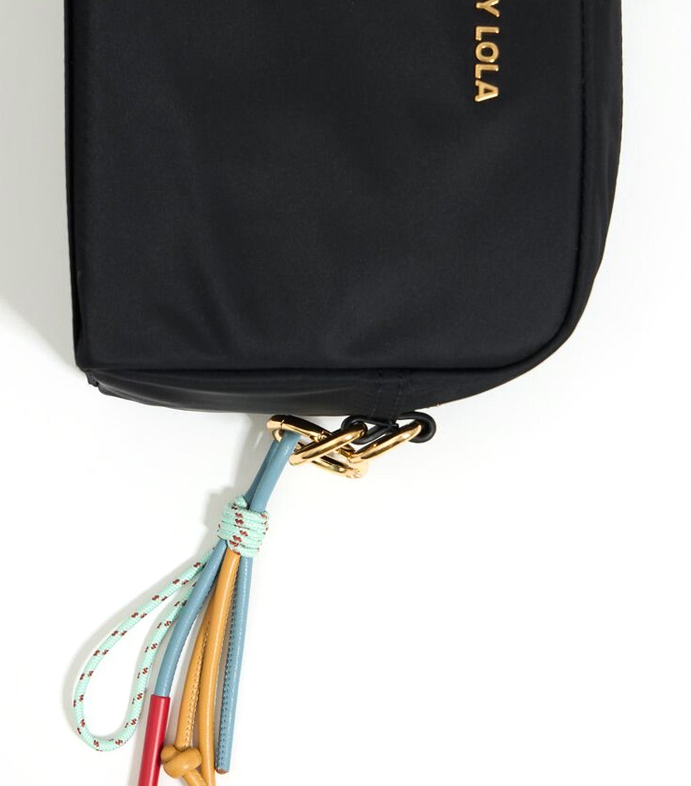 Small Nylon Crossbody Bag Black