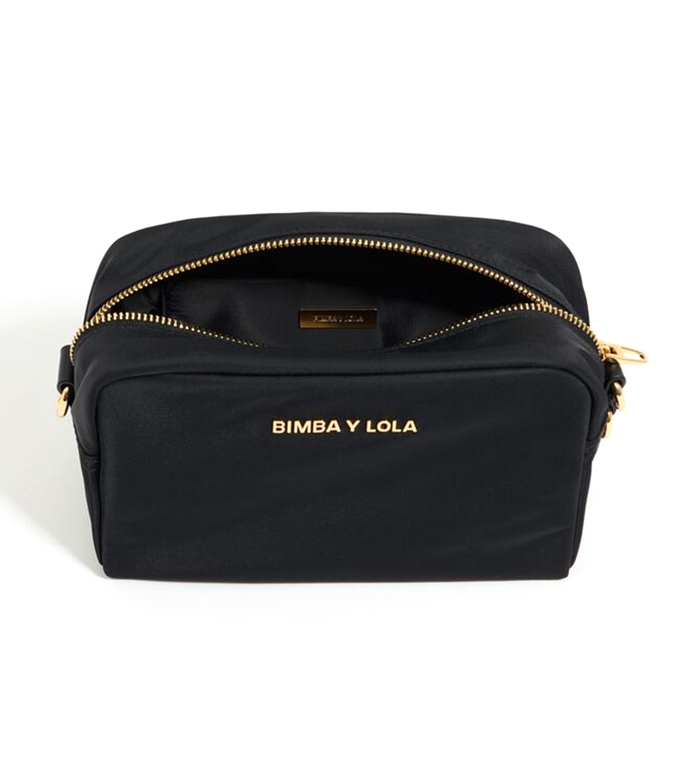 Small Nylon Crossbody Bag Black