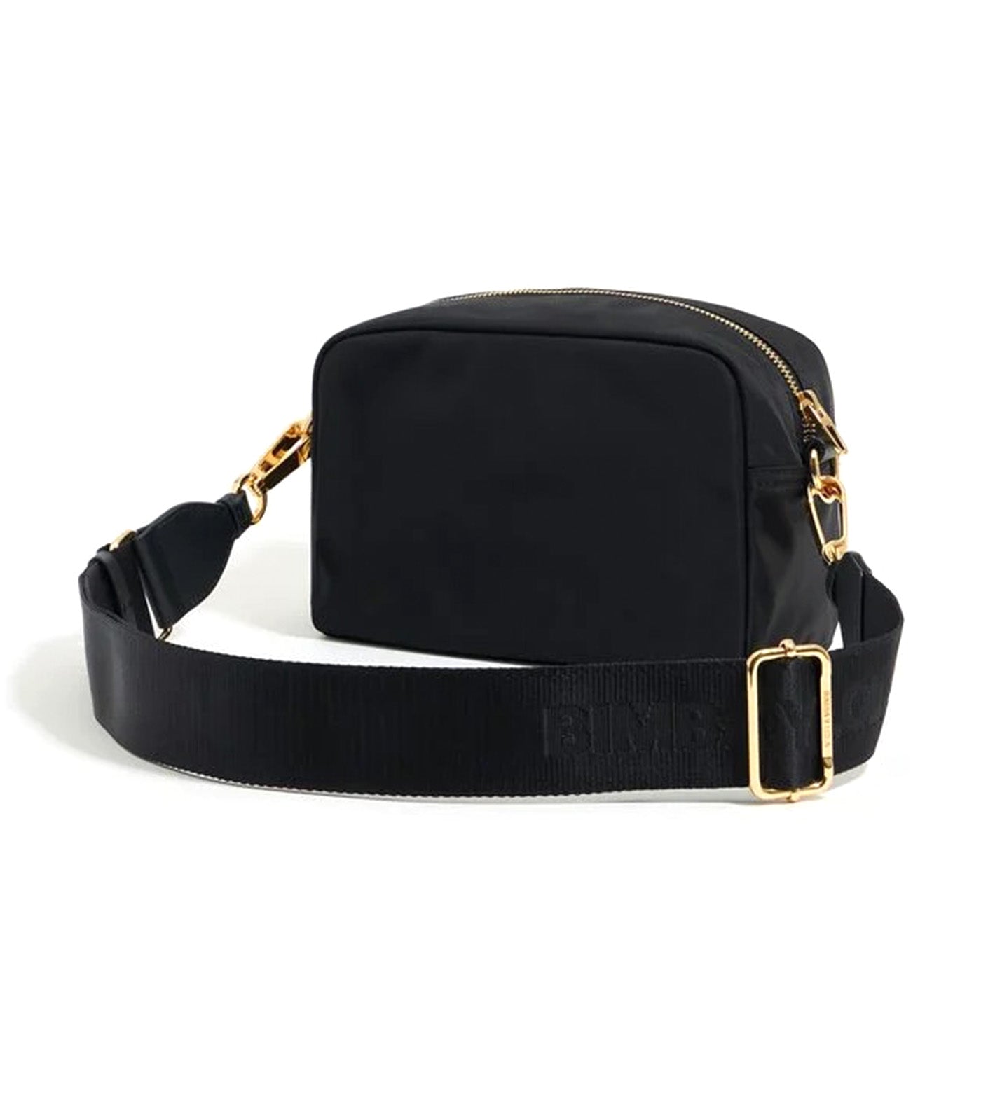 Small Nylon Crossbody Bag Black