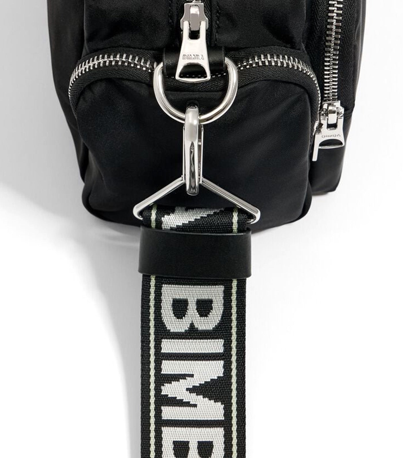 Medium Pocket Crossbody Bag Black