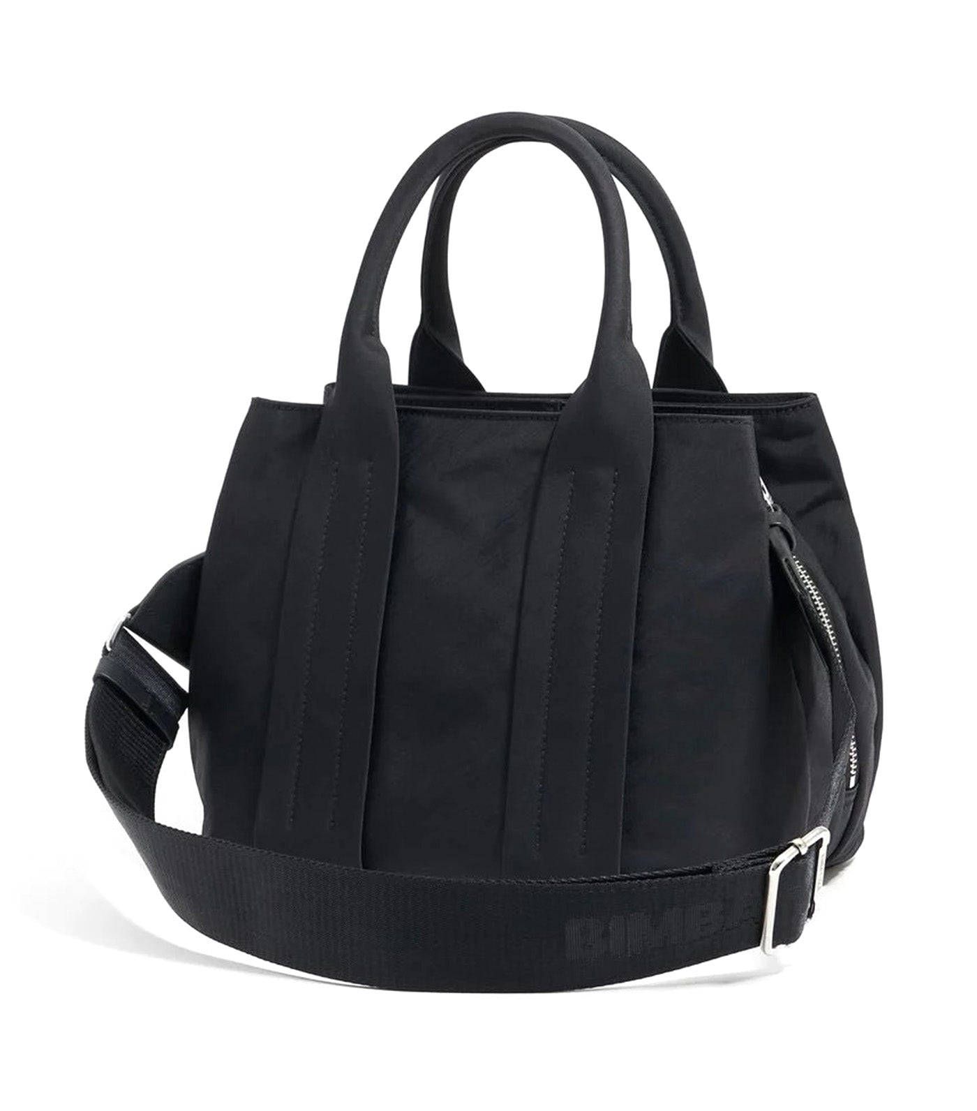 Medium Nylon Handbag Black