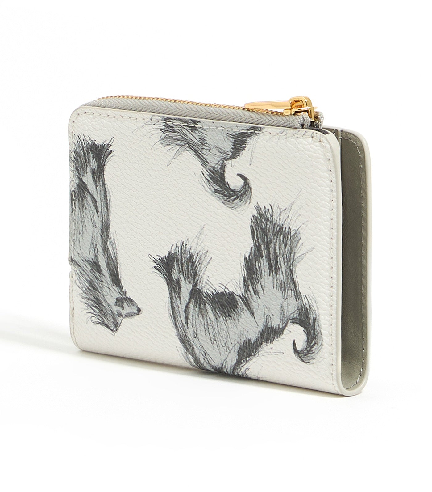 Pencil Greyhound Purse Gray