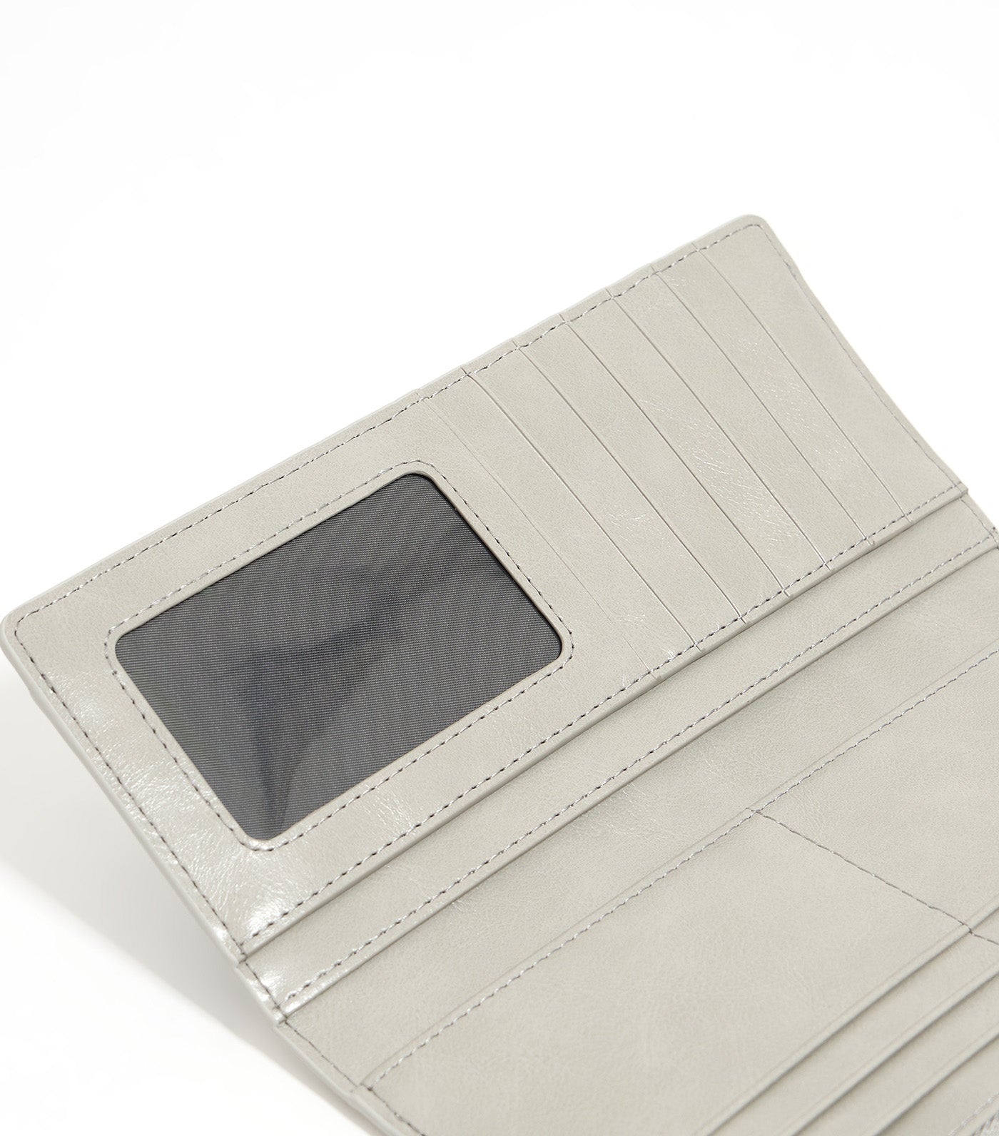 Pencil Greyhound Continental Wallet Gray