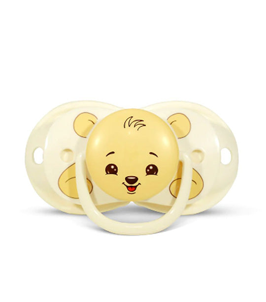 Bobby Bear Pacifier Yellow