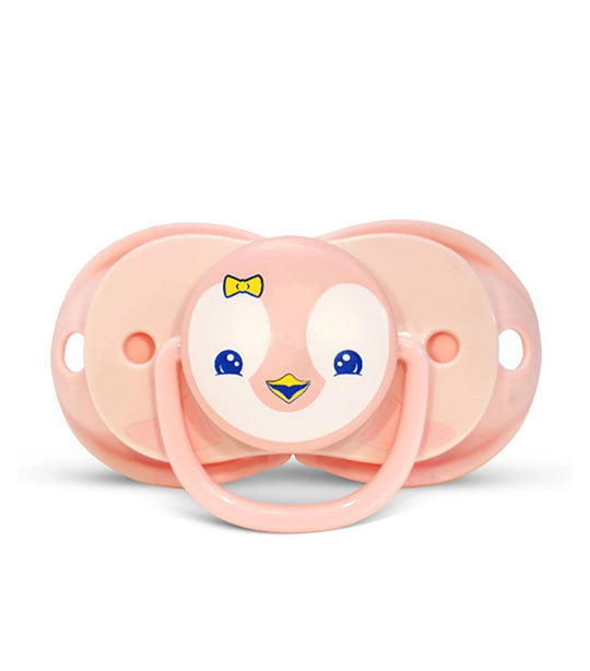 Reilly Penguin Pacifier Pink