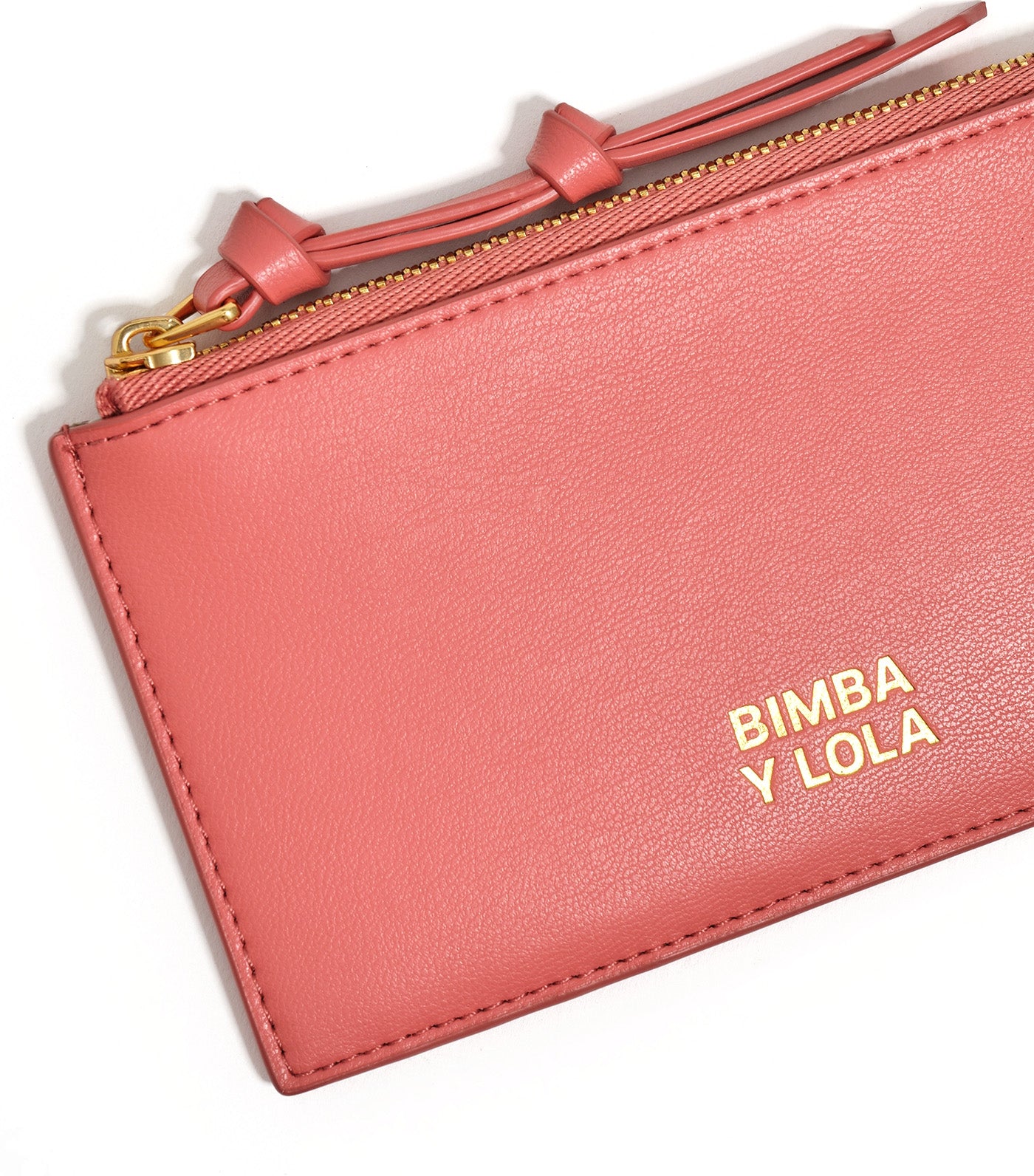 Bimba Y Lola Leather Purse Bubblegum Pink
