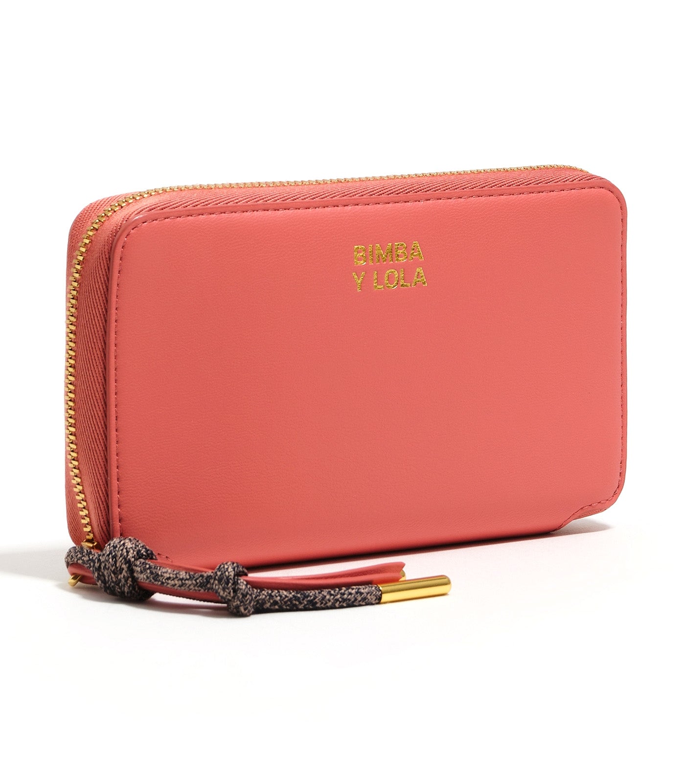 Bimba Y Lola Leather Wallet Bubblegum Pink