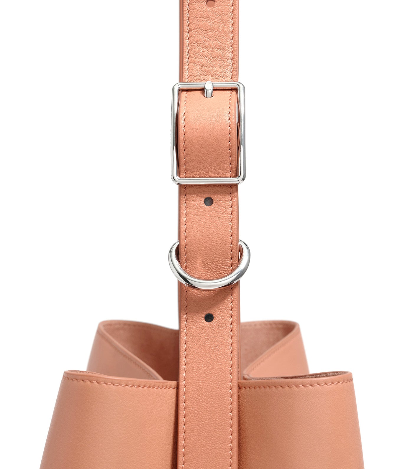 Bimba Y Lola Large Leather Carlino Bag Pink