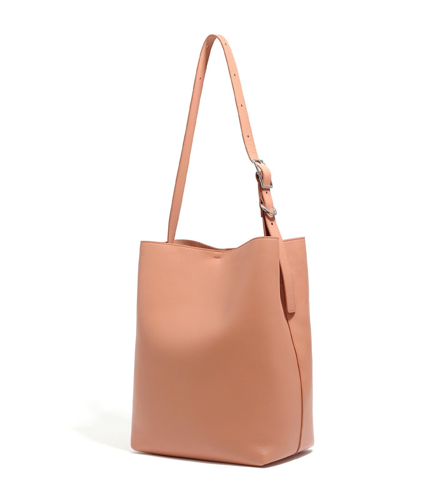 Bimba Y Lola Large Leather Carlino Bag Pink