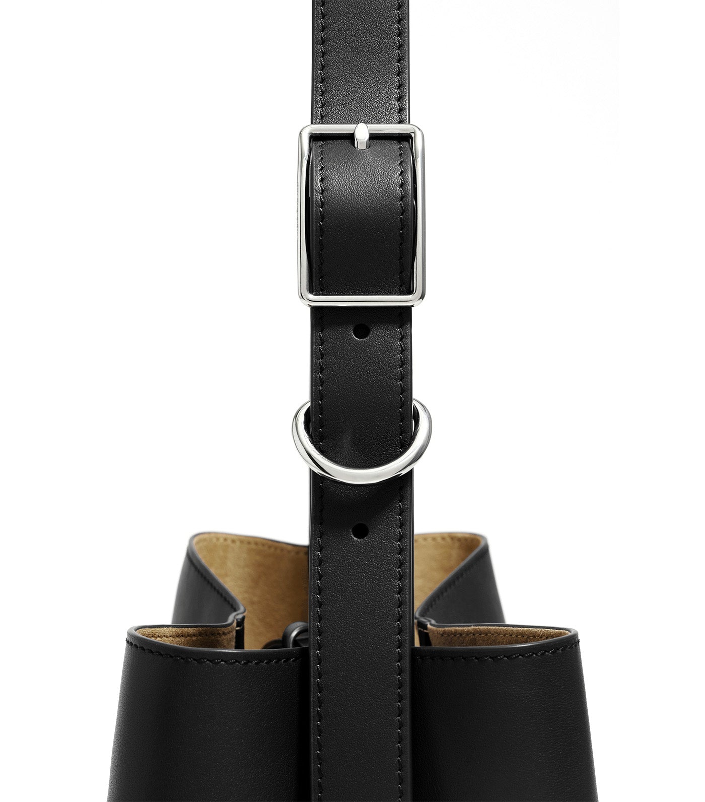 Medium Leather Carlino Bag