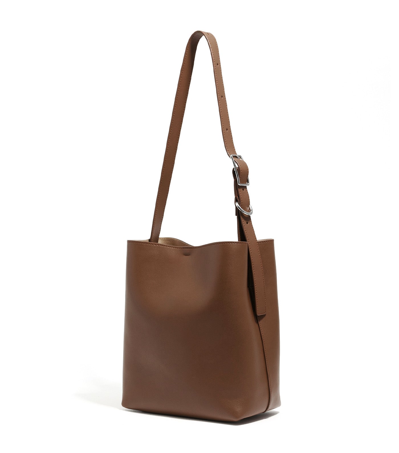 Bimba Y Lola Medium Leather Carlino Bag Oak