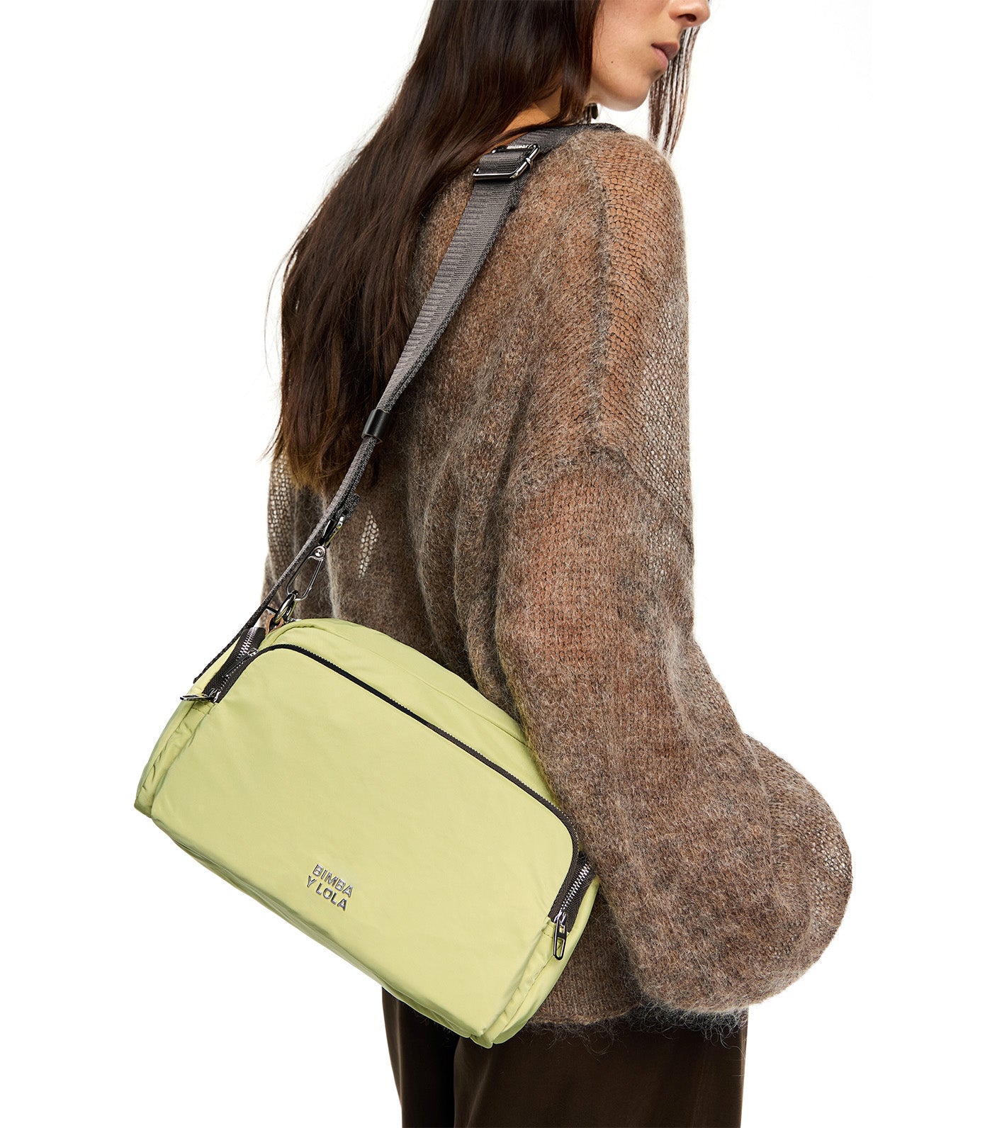 Medium Nylon Pocket Crossbody Bag