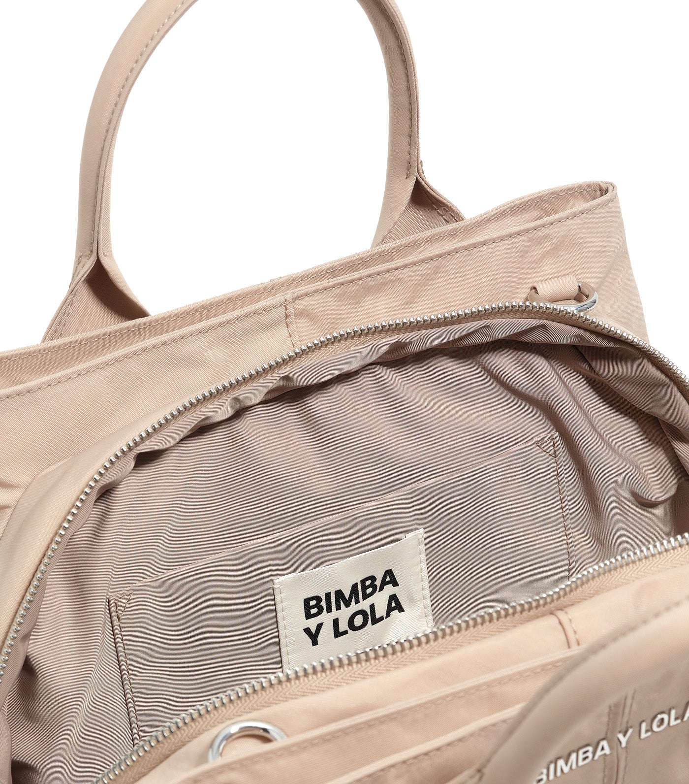 Large Nylon Pocket Handbag