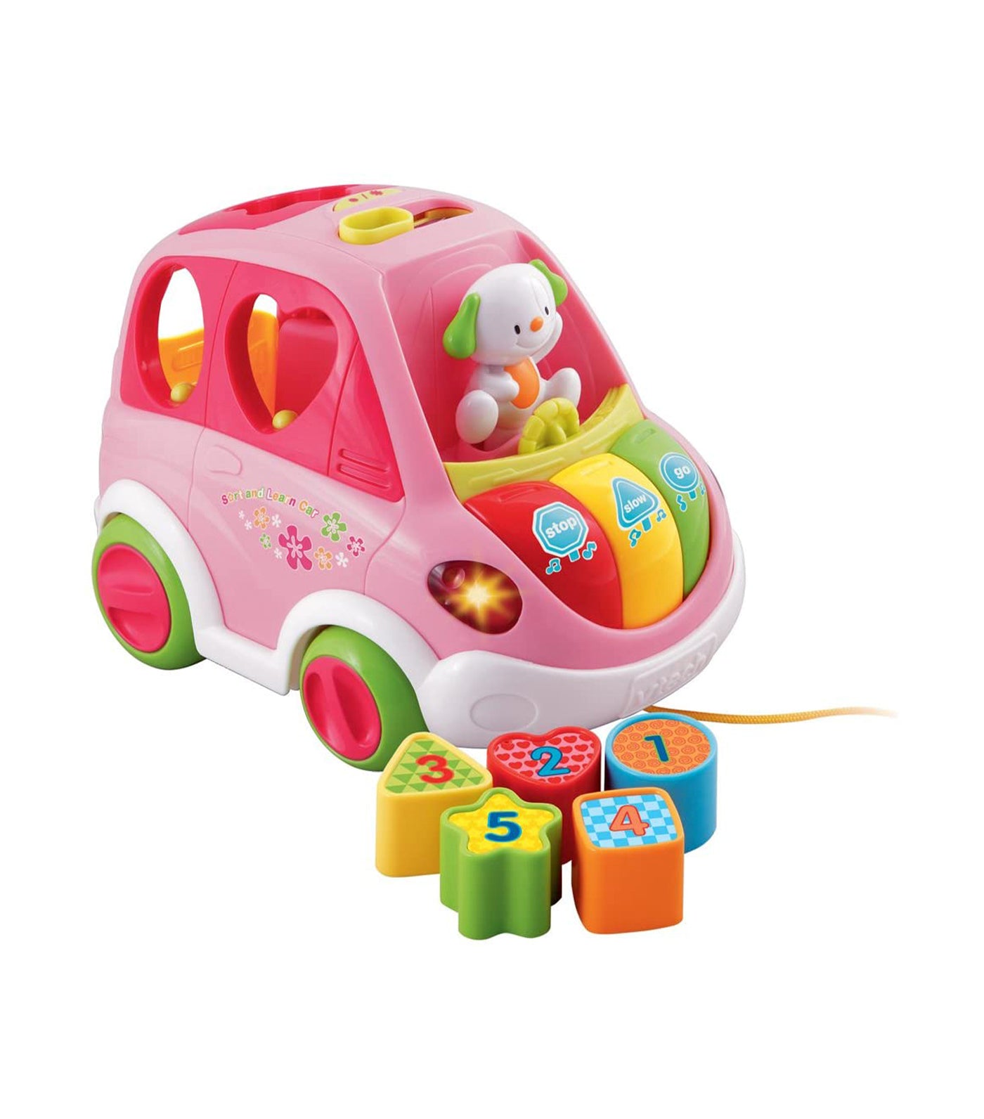 VTech Baby Sort and Learn Car - Pink