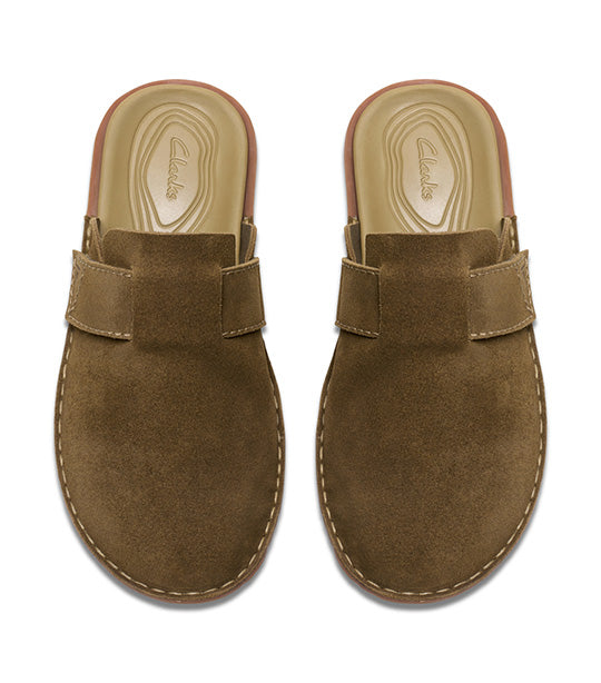 Litton Mule Oakwood Suede