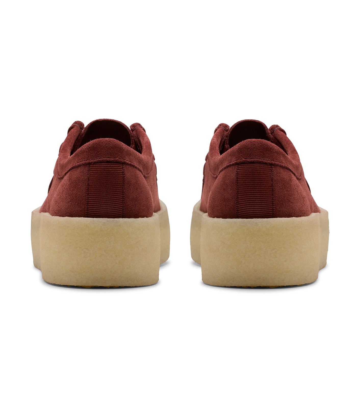 Wallabee Cup Deep Red Suede