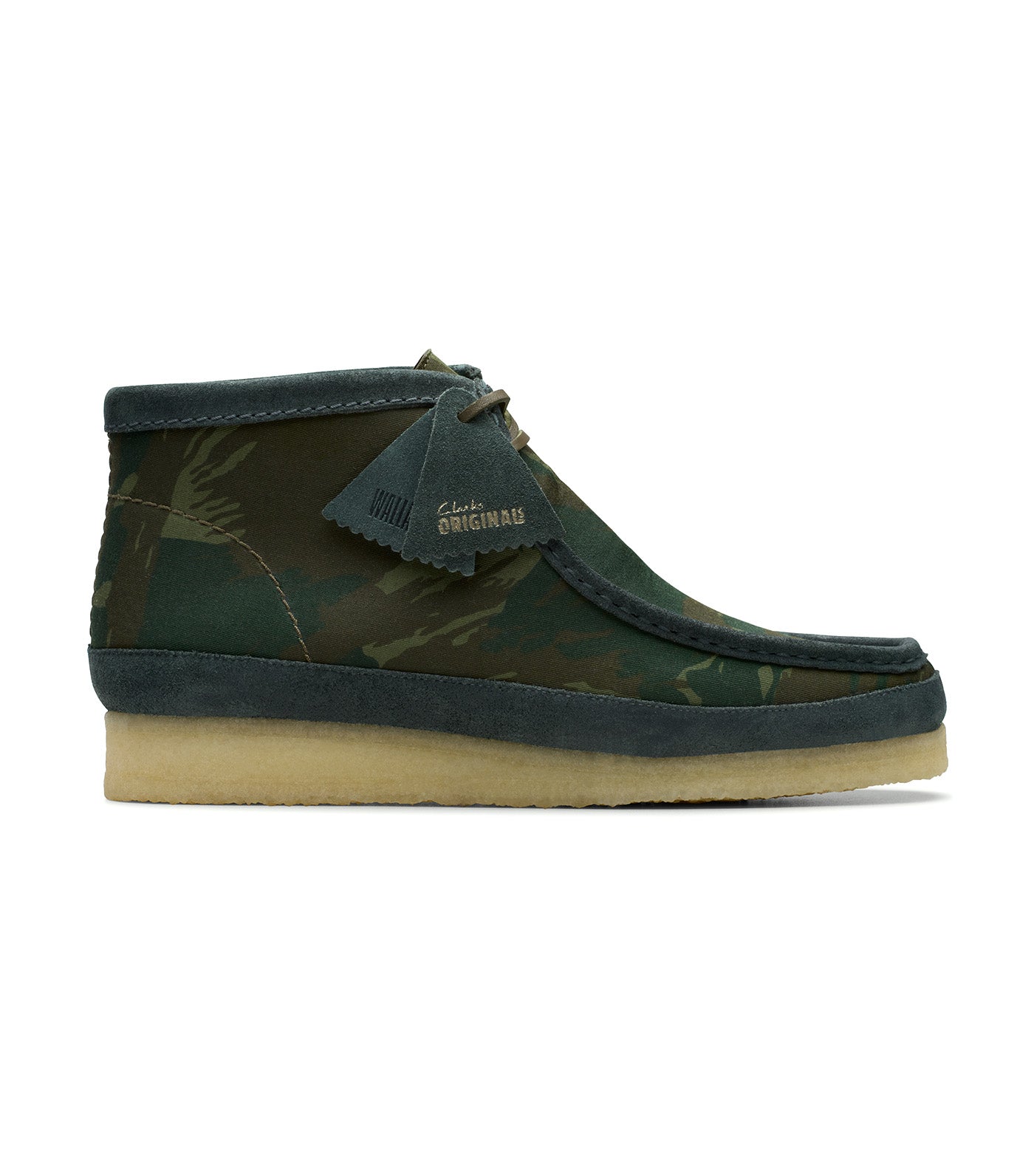 Wallabee Boot Green Camouflage