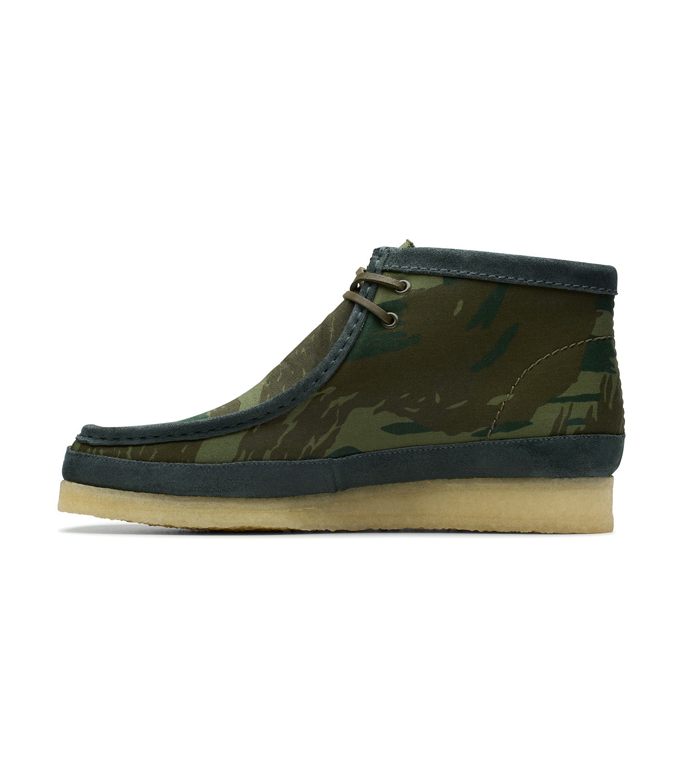 Wallabee Boot Green Camouflage