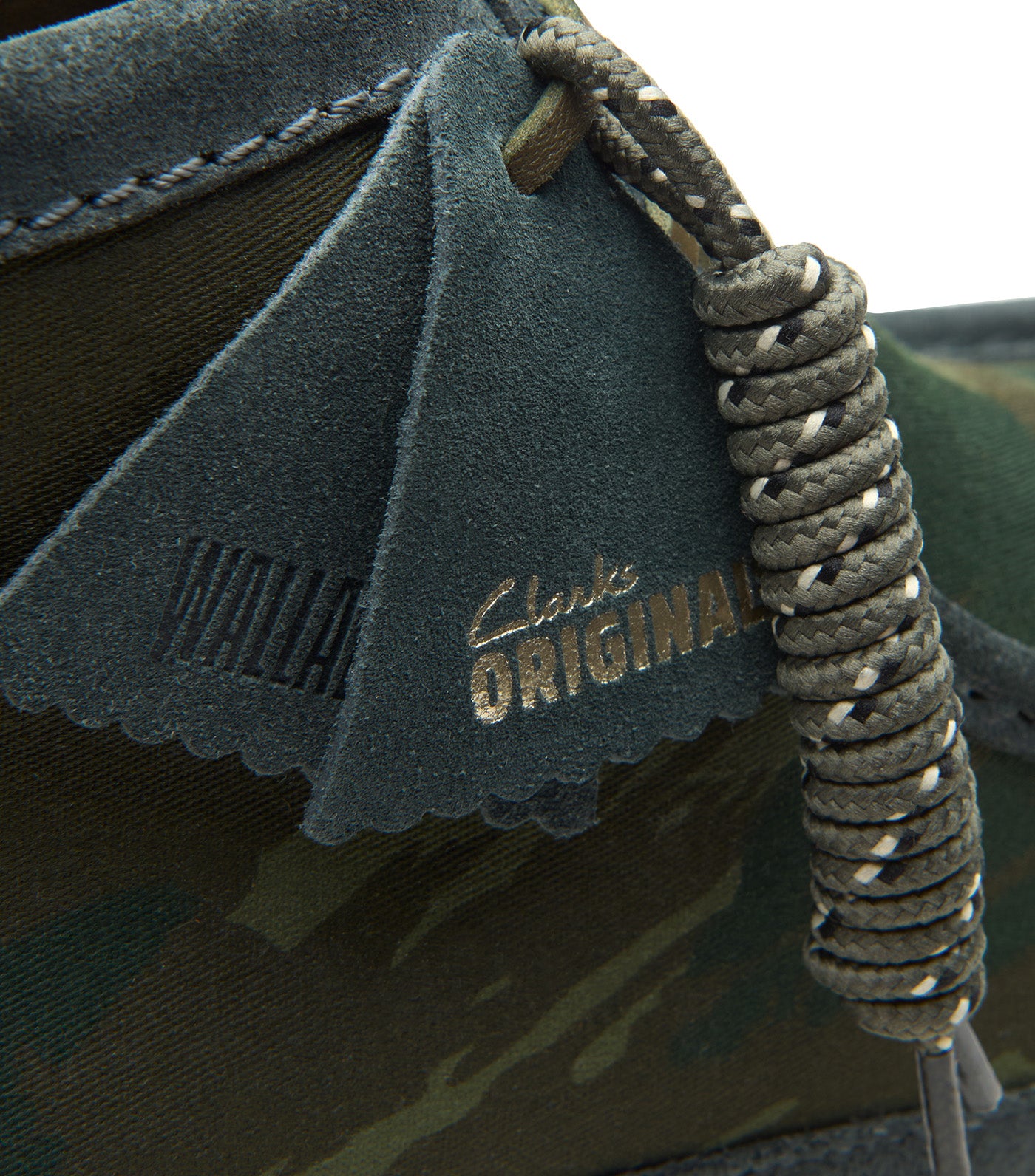 Wallabee Boot Green Camouflage