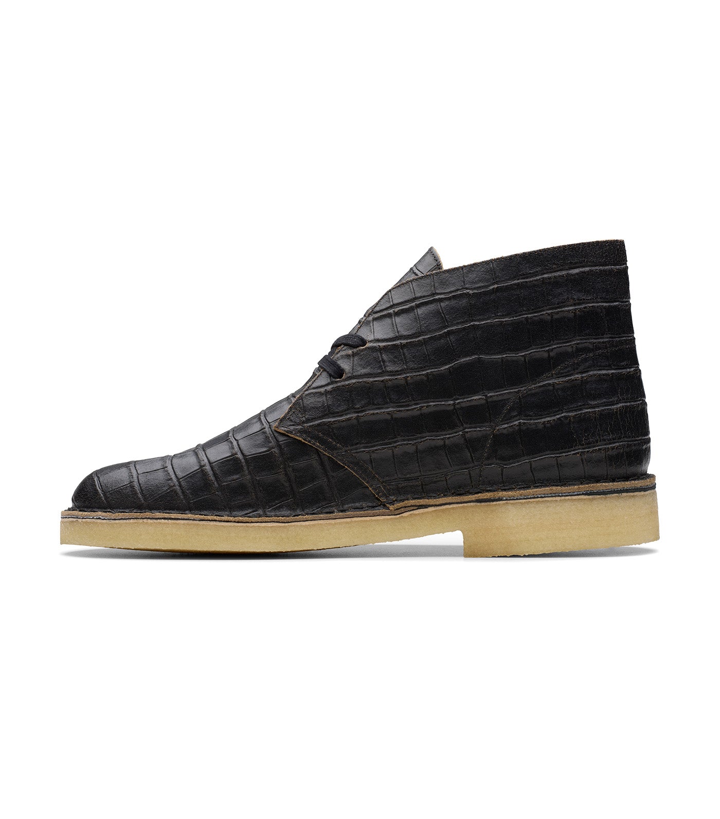 Desert Boot BlackCroc Distress