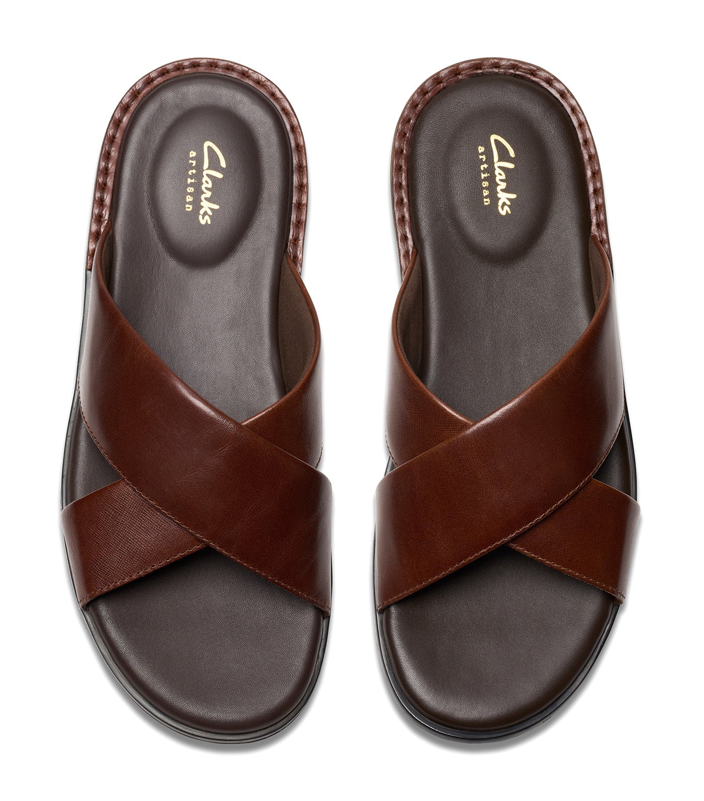 Clarks Penryn Mule Dark Brown