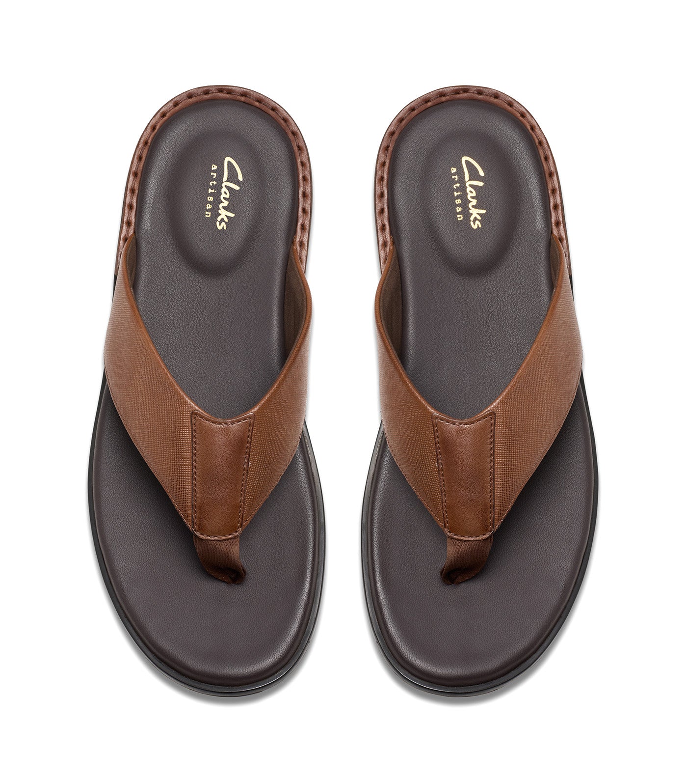 Clarks Penryn Toepost Tan