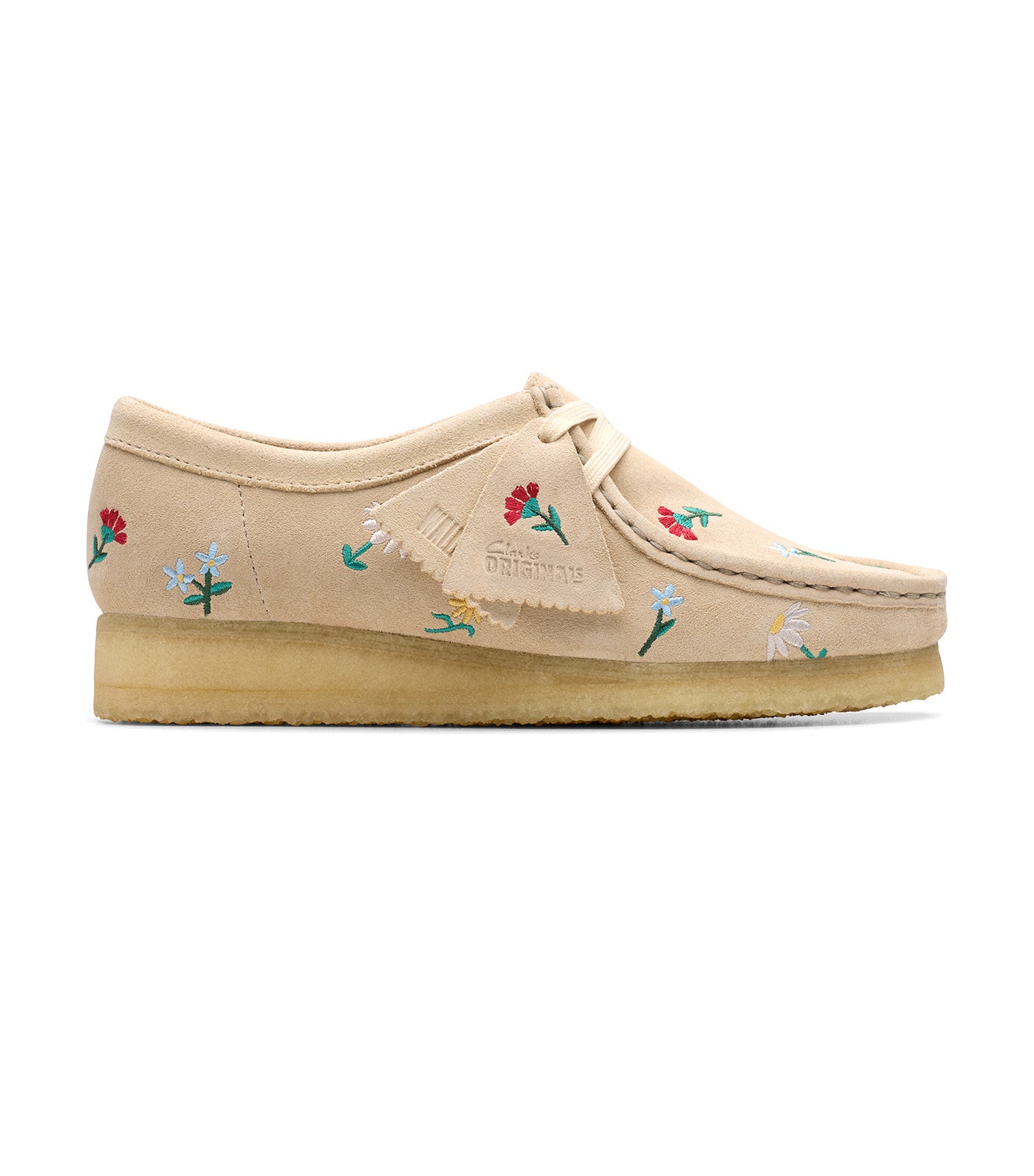 Wallabee Taupe Embroidery
