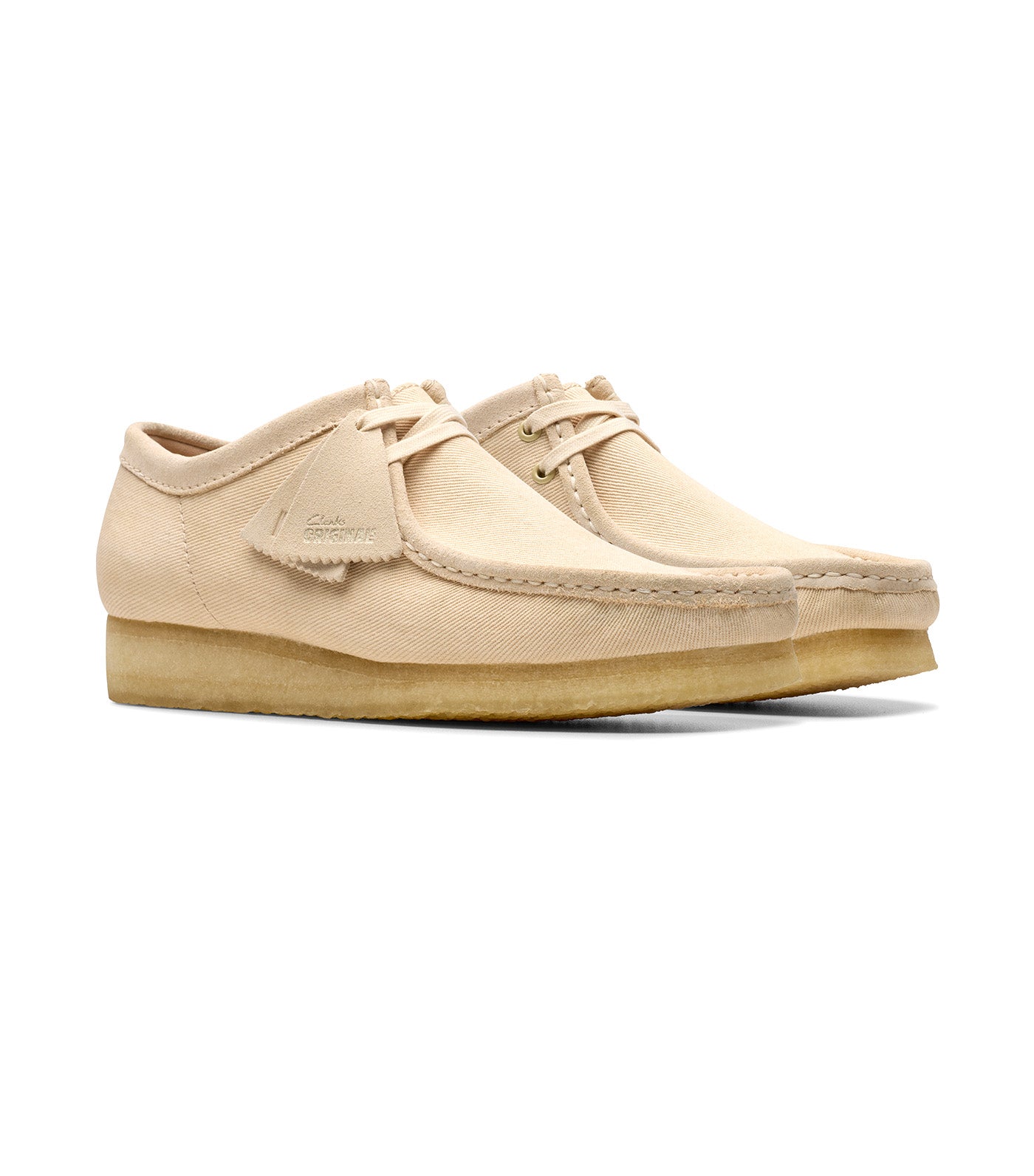 Wallabee Taupe Canvas