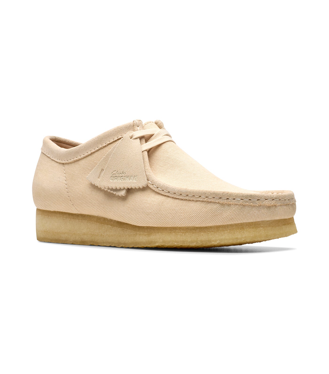 Wallabee Taupe Canvas