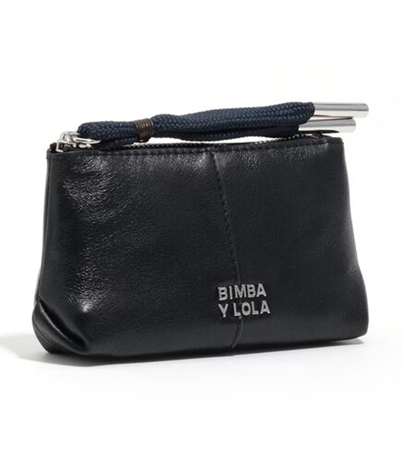 Small Leather Purse Black
