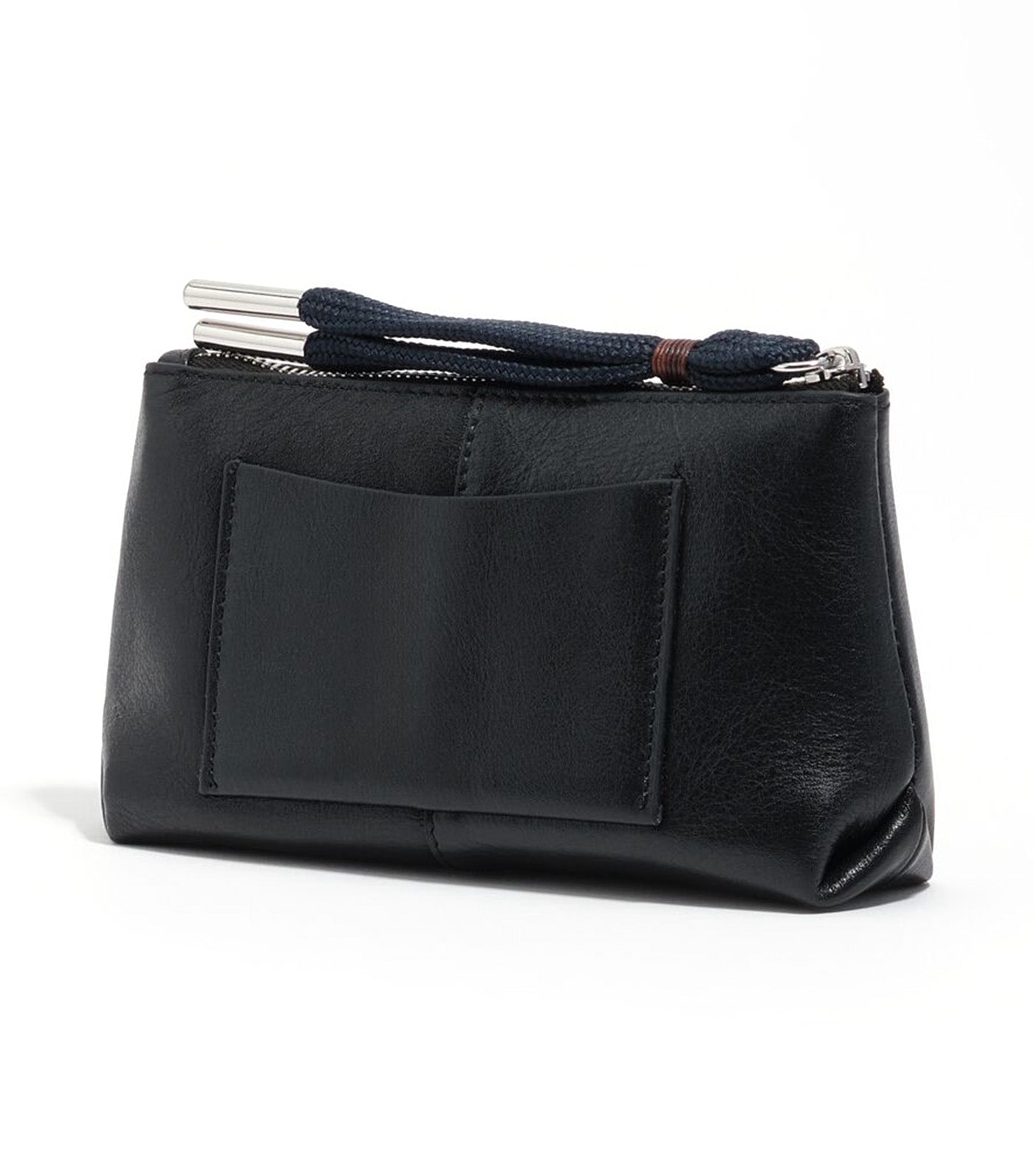 Large Leather Purse Black