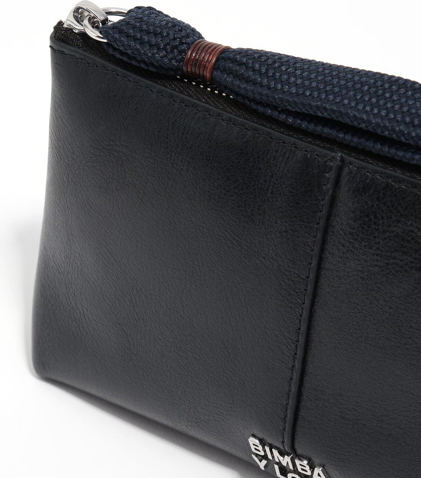 Large Leather Purse Black