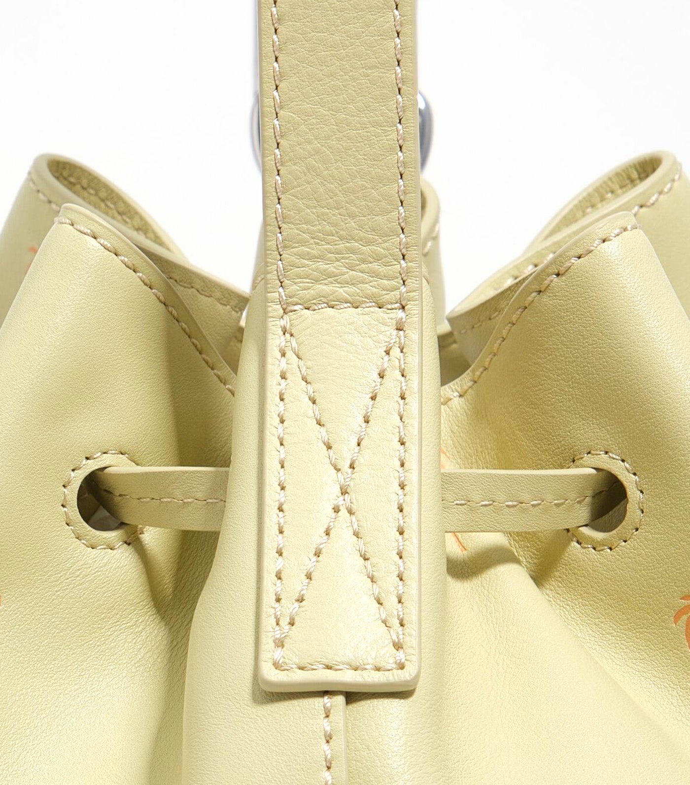 Palms Leather Carlino Bucket Bag