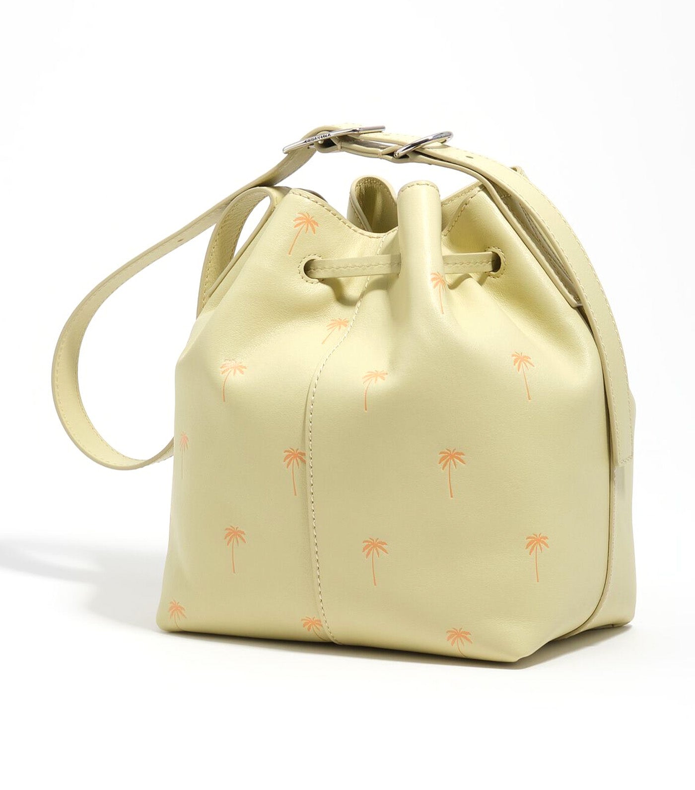 Palms Leather Carlino Bucket Bag