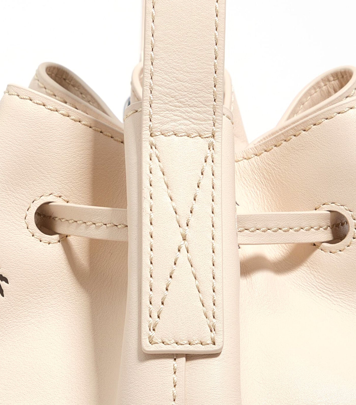 Palms Leather Carlino Bucket Bag