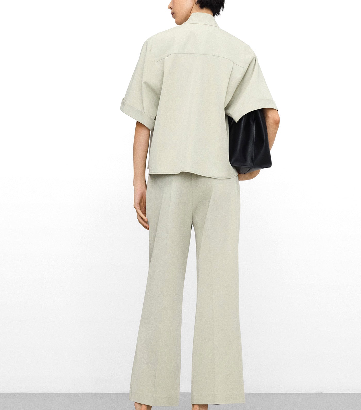 Ankle-Length Trousers Green