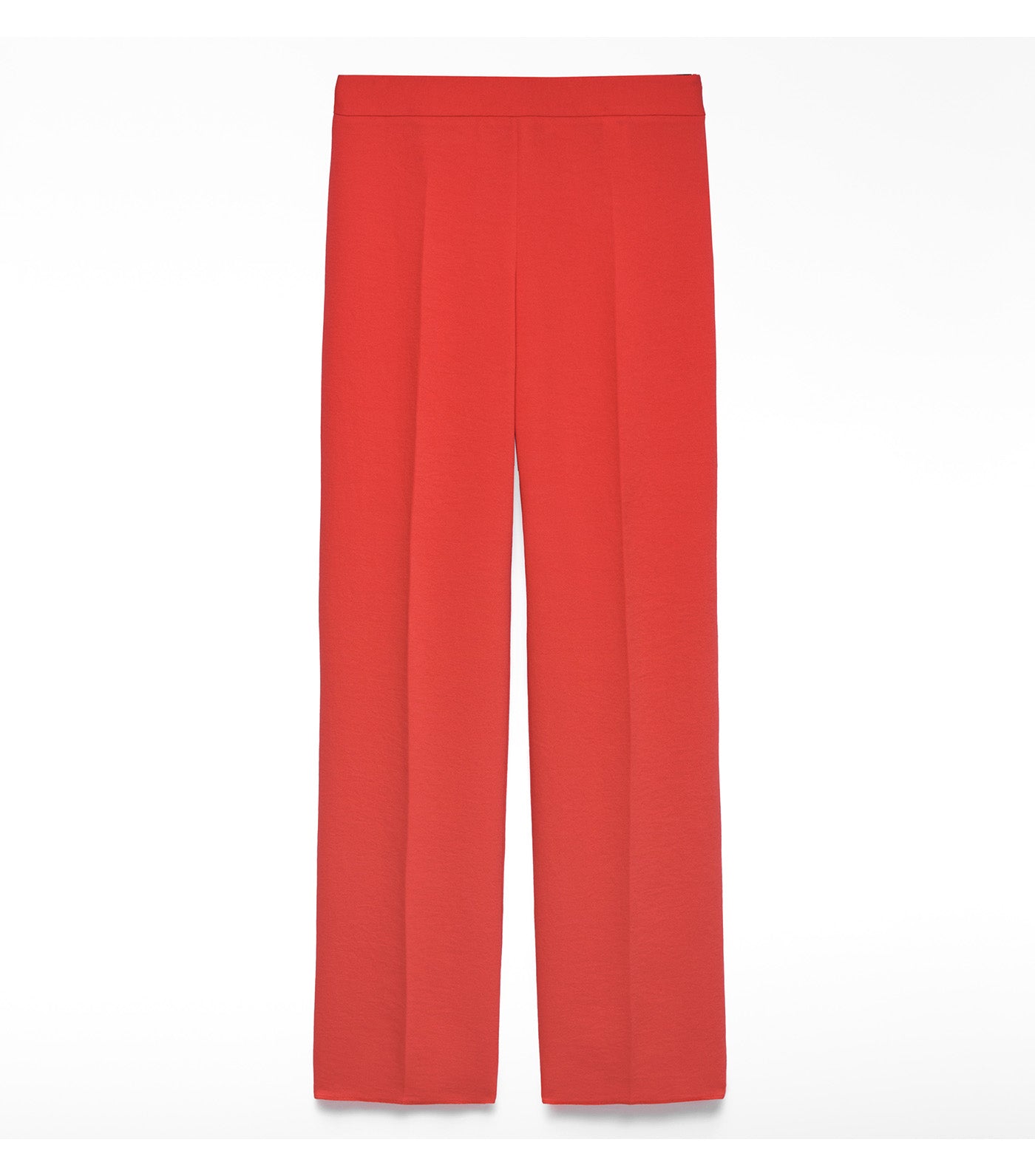 Straight Trousers Red