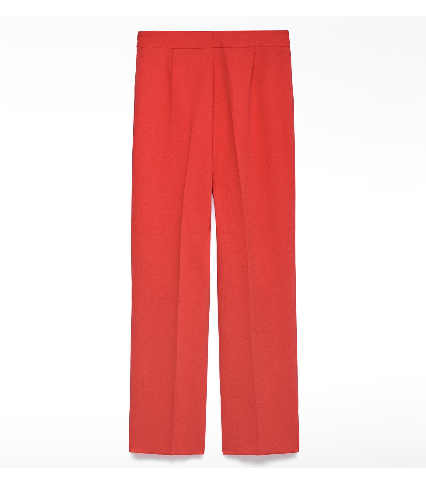 Straight Trousers Red