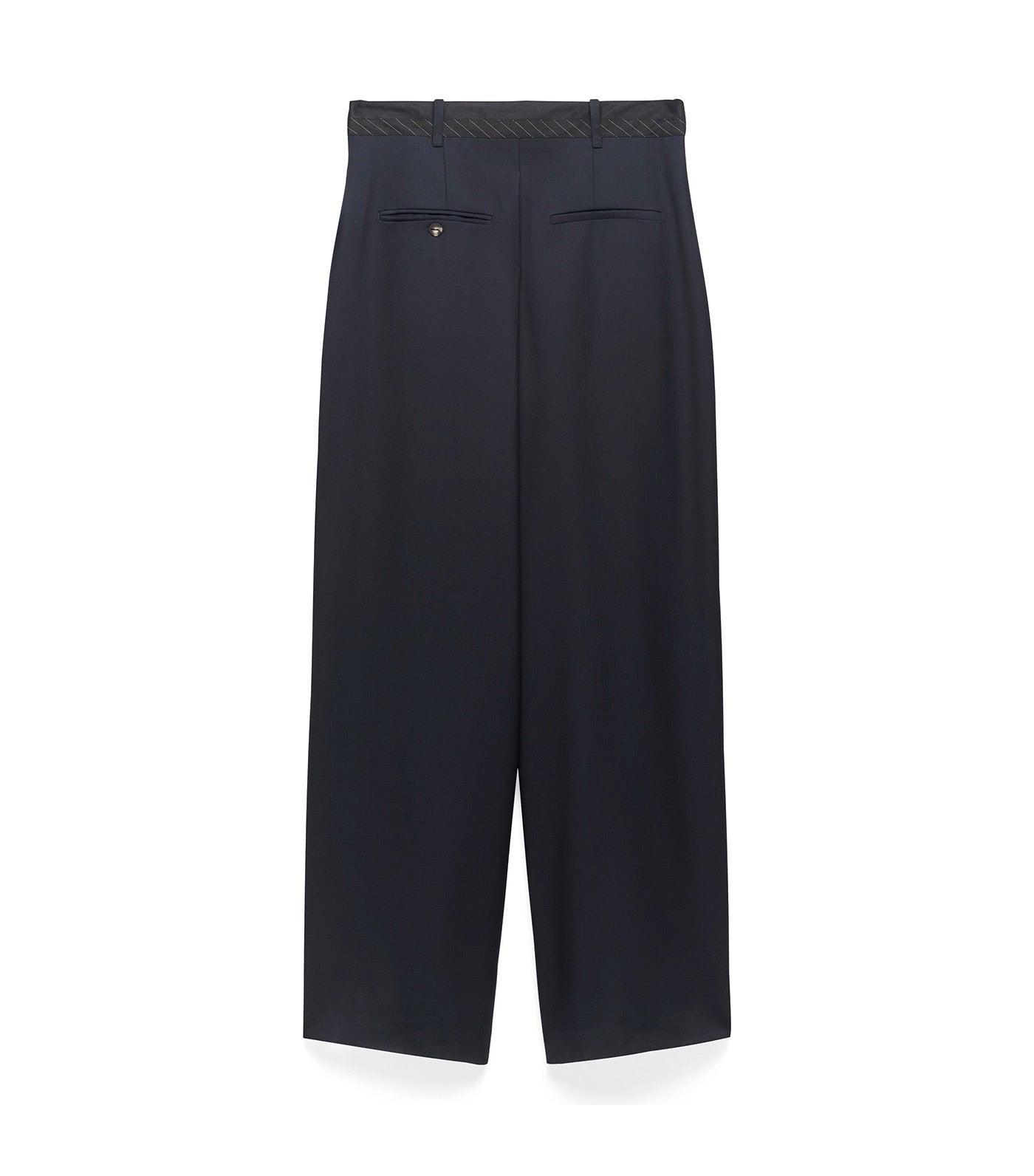 Adolfo Dominguez Tailored Trousers Navy Blue