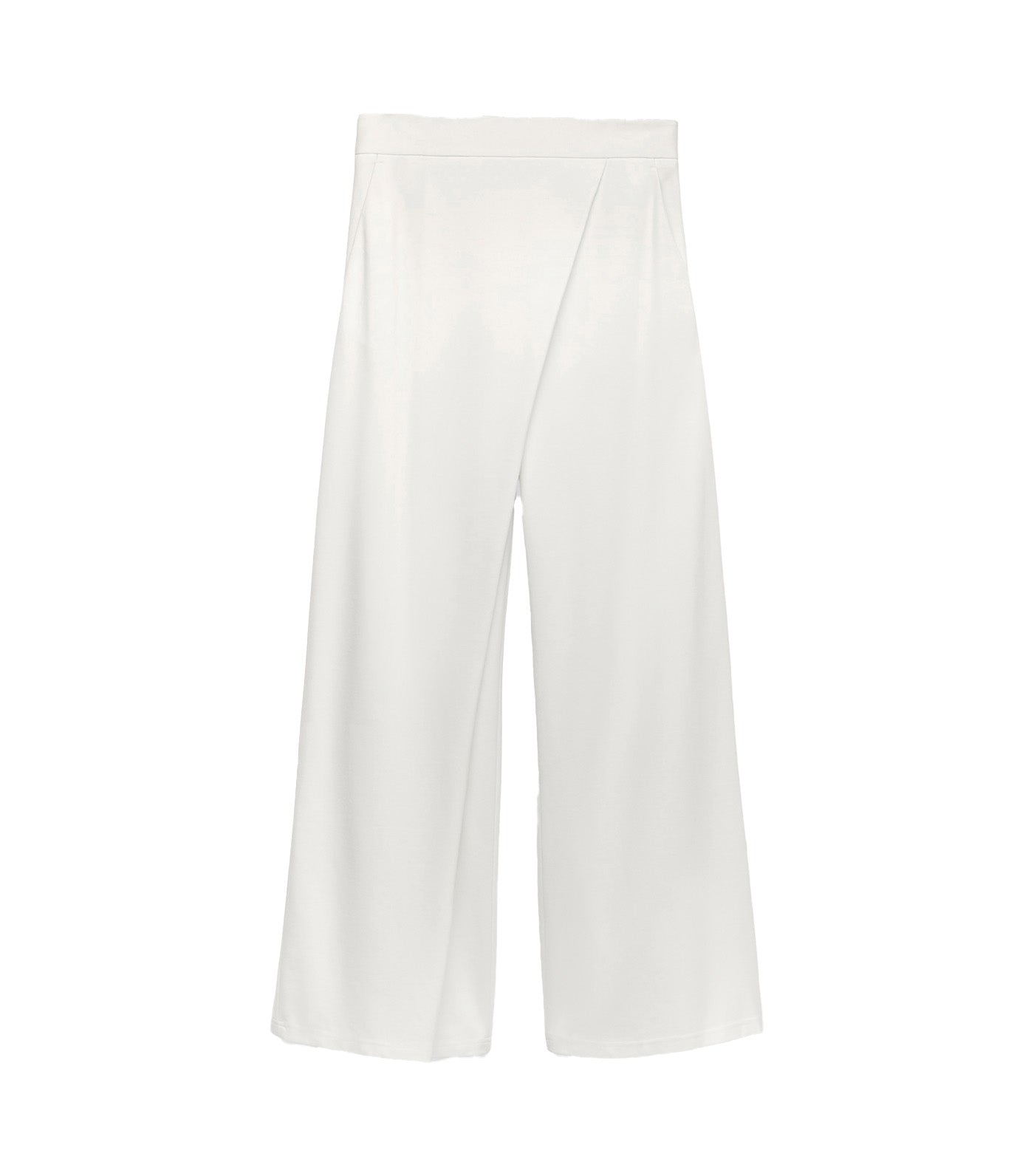 Adolfo Dominguez Knit Wrap Trousers White