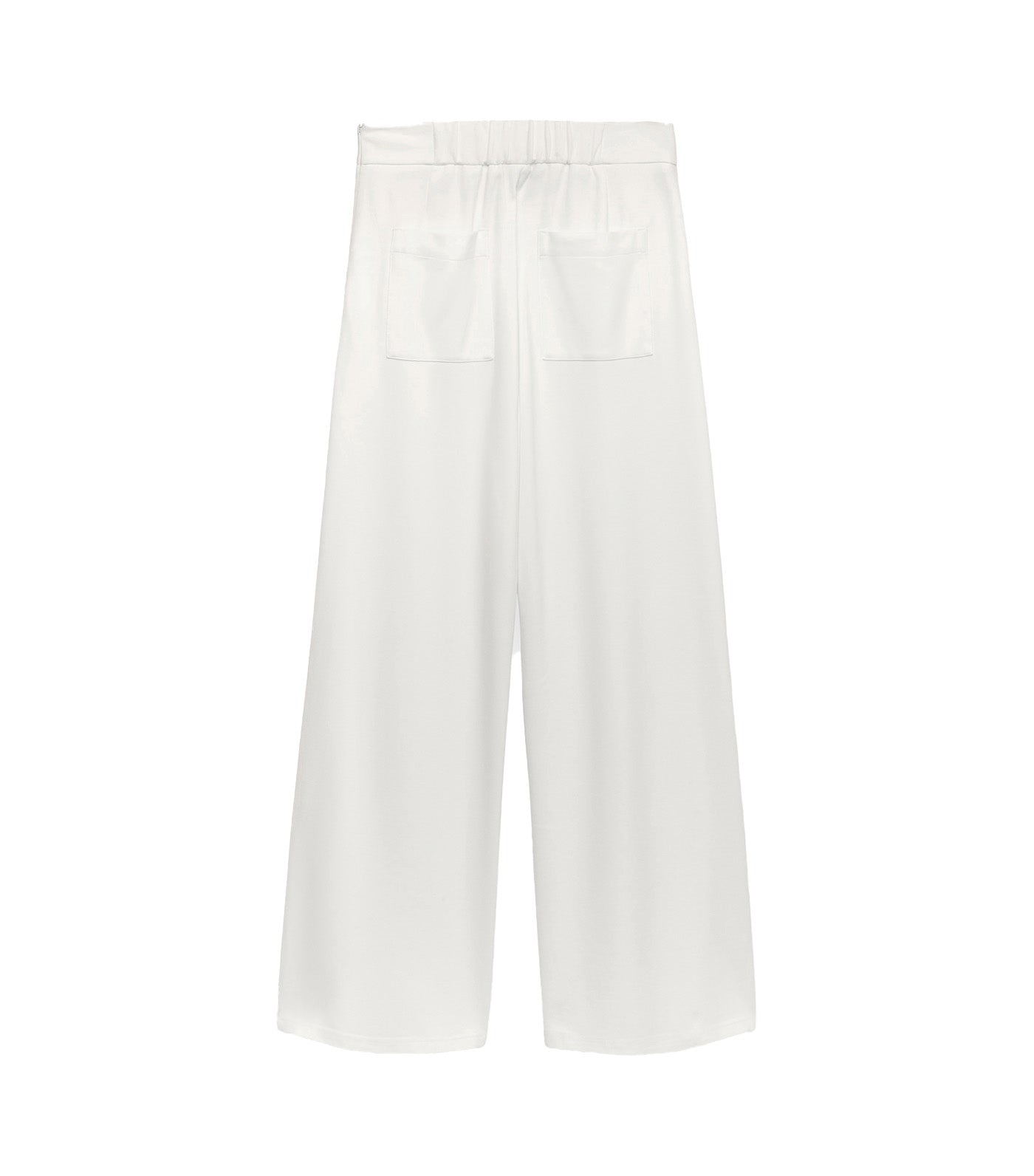 Adolfo Dominguez Knit Wrap Trousers White