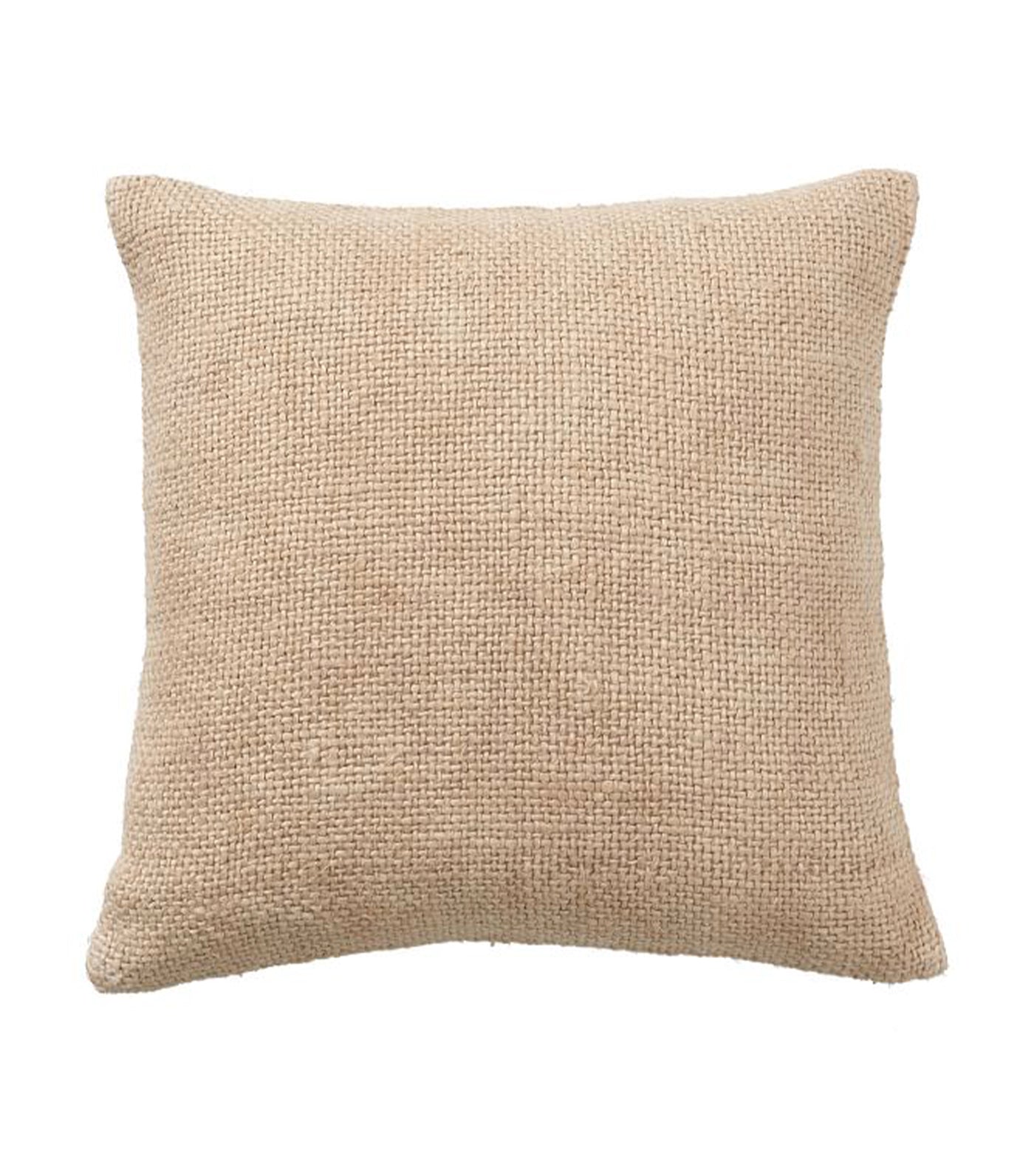 Faye Linen Textured Pillow Cover - 51x51 cm