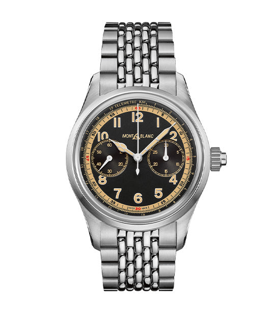 1858 Monopusher Chronograph 42mm Silver