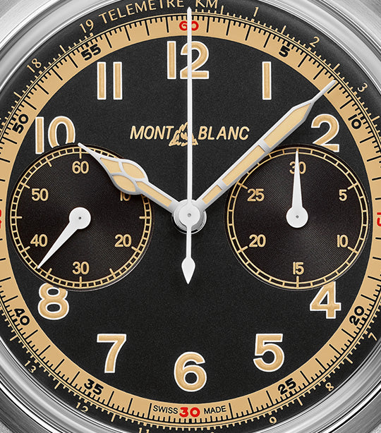 1858 Monopusher Chronograph 42mm Silver