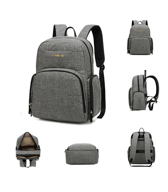 Kate Baby Changing Backpack Gray