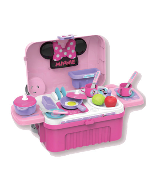 Minnie Mouse 3-in-1 Trolley Kitchen Playset