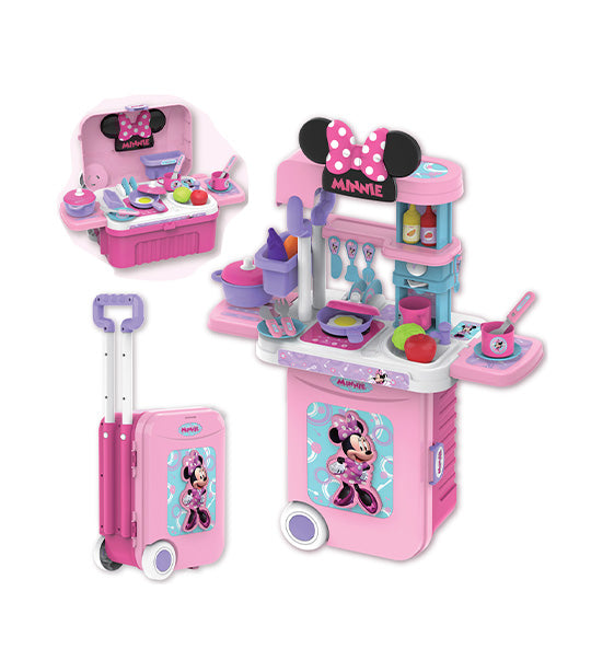 Minnie Mouse 3-in-1 Trolley Kitchen Playset